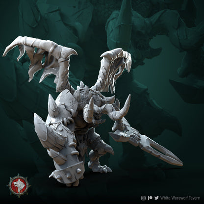 Verkoth - Destroyer Of Worlds | Huge Devil | Resin 3D Printed Miniature | White Werewolf Tavern | RPG | D&D | DnD