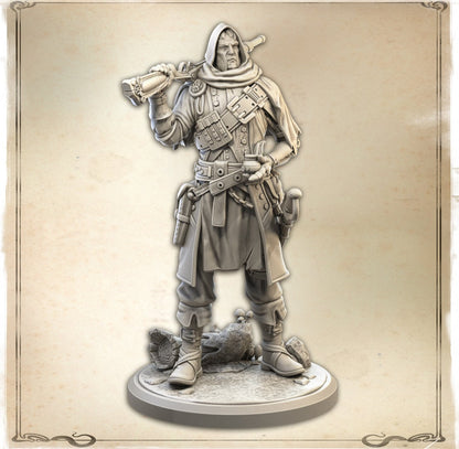 Soldier | Vladimir of Bannenburg | Wicked Hills | Resin 3D Printed Miniature | RPG | DND
