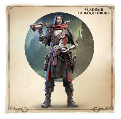 Soldier | Vladimir of Bannenburg | Wicked Hills | Resin 3D Printed Miniature | RPG | DND