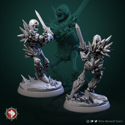 Ice Skeletons | Resin 3D Printed Miniature | White Werewolf Tavern | RPG | D&D | DnD
