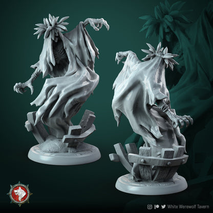 Specters | Resin 3D Printed Miniature | White Werewolf Tavern | RPG | D&D | DnD