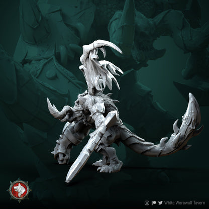 Verkoth - Destroyer Of Worlds | Huge Devil | Resin 3D Printed Miniature | White Werewolf Tavern | RPG | D&D | DnD