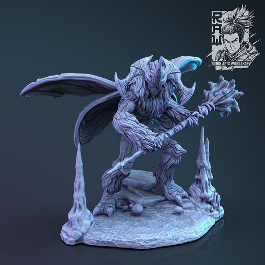 Radiant Vanguard - Dajak | Threads of Light and Darkness | 35mm Scale | Resin 3D Printed Miniature | Ronin Arts Workshop