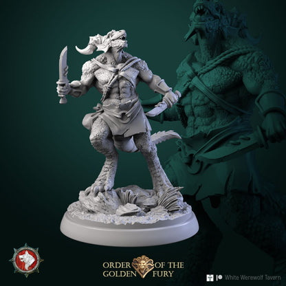 Kobolds | Order Of The Golden Fury | Resin 3D Printed Miniature | White Werewolf Tavern | RPG | D&D | DnD