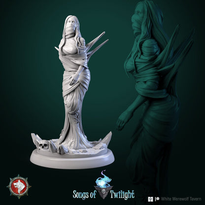 People In Cocoons Set | Songs Of Twilight | Resin 3D Printed Miniature | White Werewolf Tavern | RPG | D&D | DnD