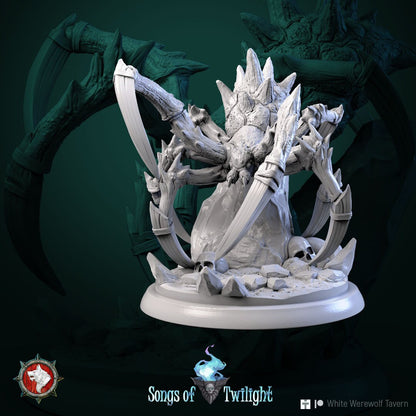 Spider Set | Songs Of Twilight | Resin 3D Printed Miniature | White Werewolf Tavern | RPG | D&D | DnD