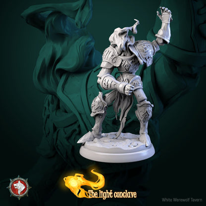 Elemental Armor Set | The Light Conclave | Resin 3D Printed Miniature | White Werewolf Tavern | RPG | D&D | DnD