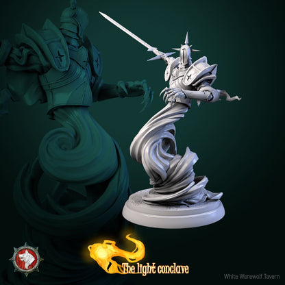 Living Armor Set | The Light Conclave | Resin 3D Printed Miniature | White Werewolf Tavern | RPG | D&D | DnD