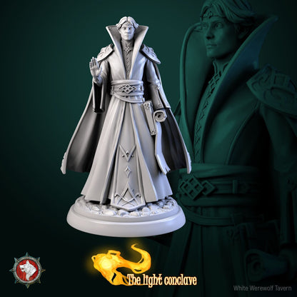 Exorcist Set | The Light Conclave | Resin 3D Printed Miniature | White Werewolf Tavern | RPG | D&D | DnD