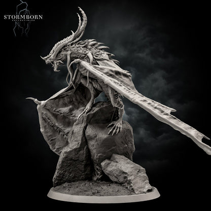 Abeloth the Accursed Dragon | Large Monster | Resin 3D Printed Miniatures | Stormborn Collectibles | RPG | D&D | Pathfinder
