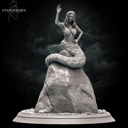 Mermaid Mimic  | It's a trap! | Monster | Resin 3D Printed Miniature | RPG | DND | Stormborn Collectibles