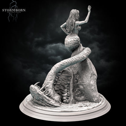 Mermaid Mimic  | It's a trap! | Monster | Resin 3D Printed Miniature | RPG | DND | Stormborn Collectibles