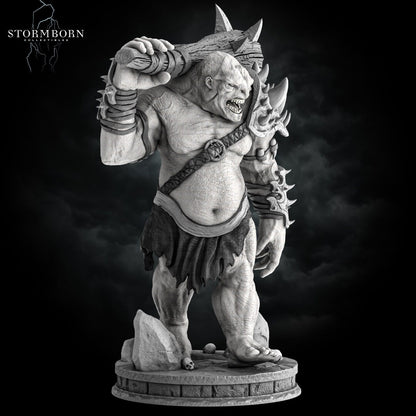 Mountain Troll  | Large Monster | Resin 3D Printed Miniature | RPG | DND | Stormborn Collectibles