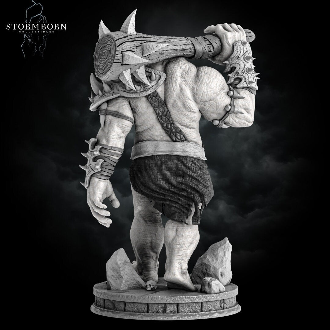 Mountain Troll  | Large Monster | Resin 3D Printed Miniature | RPG | DND | Stormborn Collectibles