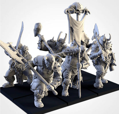 Ogre Ironguts | Northern Ogres | Resin 3D Printed Miniature | Txarli Factory | RPG | D&D