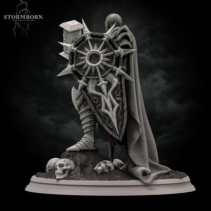 Invictus Lightbringer | Diablo II Paladin / Tyrael | 32mm or 75mm scale | Resin 3D Printed Miniature | RPG | DND | Stormborn Collectibles
