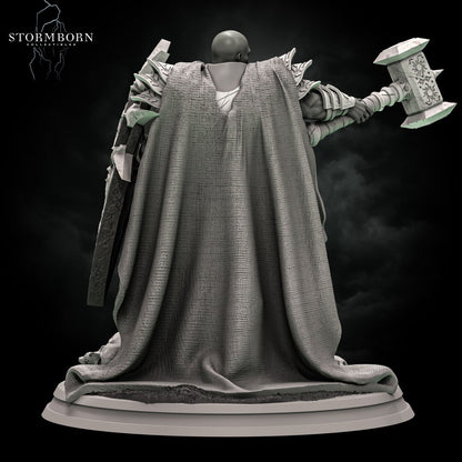 Invictus Lightbringer | Diablo II Paladin / Tyrael | 32mm or 75mm scale | Resin 3D Printed Miniature | RPG | DND | Stormborn Collectibles