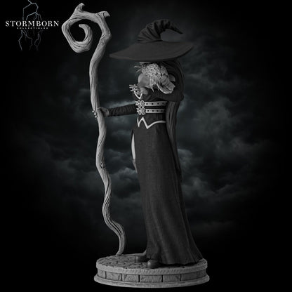 Seductive Dark Witch | 32mm or 75mm scale | Resin 3D Printed Miniature | RPG | DND | Stormborn Collectibles