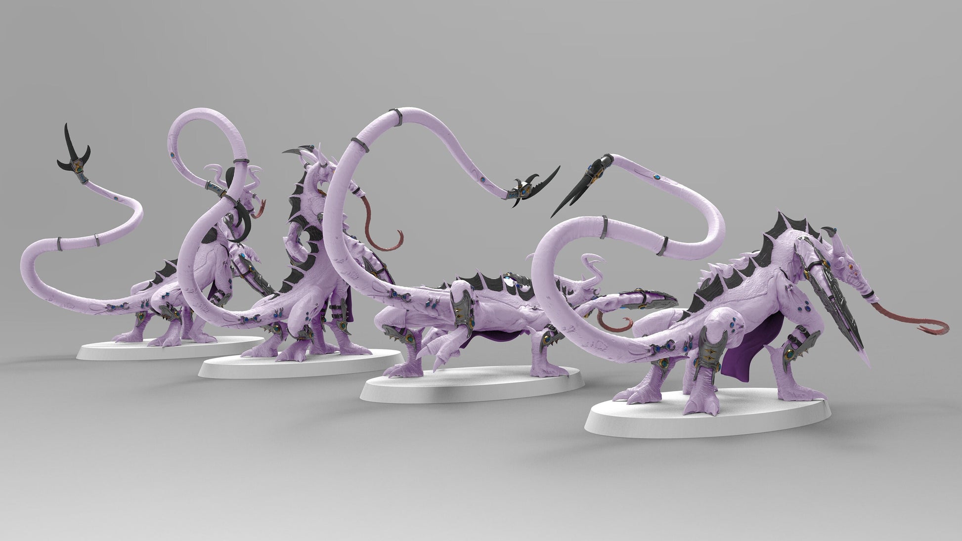 Fiendish Ones (4 Variants) | Legion of Excess | Resin 3D Printed | EmanG | Table Top Gaming