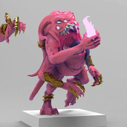 Pink Terrors of Change | Many Poses | Legion of Change | Resin 3D Printed | EmanG | Table Top Gaming Proxies