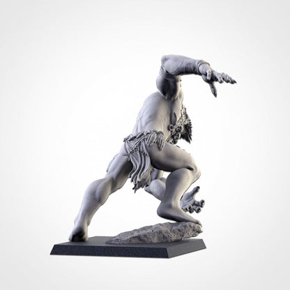 Gorgers | Northern Ogres | Resin 3D Printed Miniature | Txarli Factory | RPG | D&D