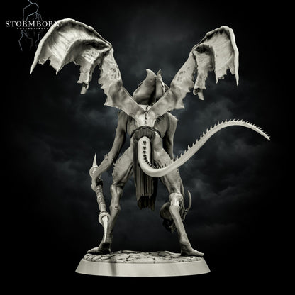 Vyrkol Demon | Demon of Anger | 28mm - 120mm scale | Resin 3D Printed Miniature | RPG | DND | Stormborn Collectibles