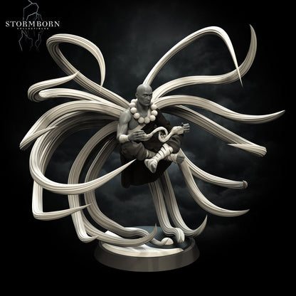 Jing, Angel of Patience | Large Model | 32mm or 75mm scale | Resin 3D Printed Miniature | RPG | DND | Stormborn Collectibles