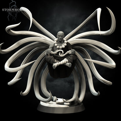 Jing, Angel of Patience | Large Model | 32mm or 75mm scale | Resin 3D Printed Miniature | RPG | DND | Stormborn Collectibles
