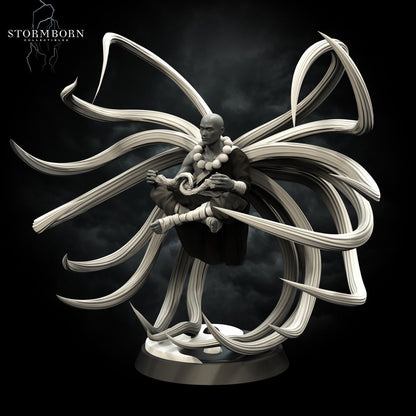 Jing, Angel of Patience | Large Model | 32mm or 75mm scale | Resin 3D Printed Miniature | RPG | DND | Stormborn Collectibles