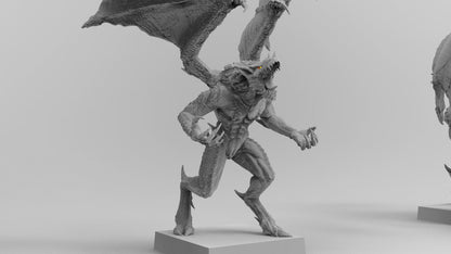 Flying Skirmishers | Many Poses | Resin 3D Printed | EmanG | Table Top Gaming