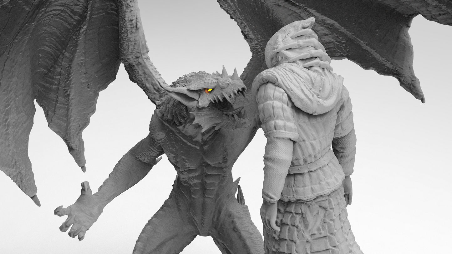 Flying Skirmishers | Many Poses | Resin 3D Printed | EmanG | Table Top Gaming
