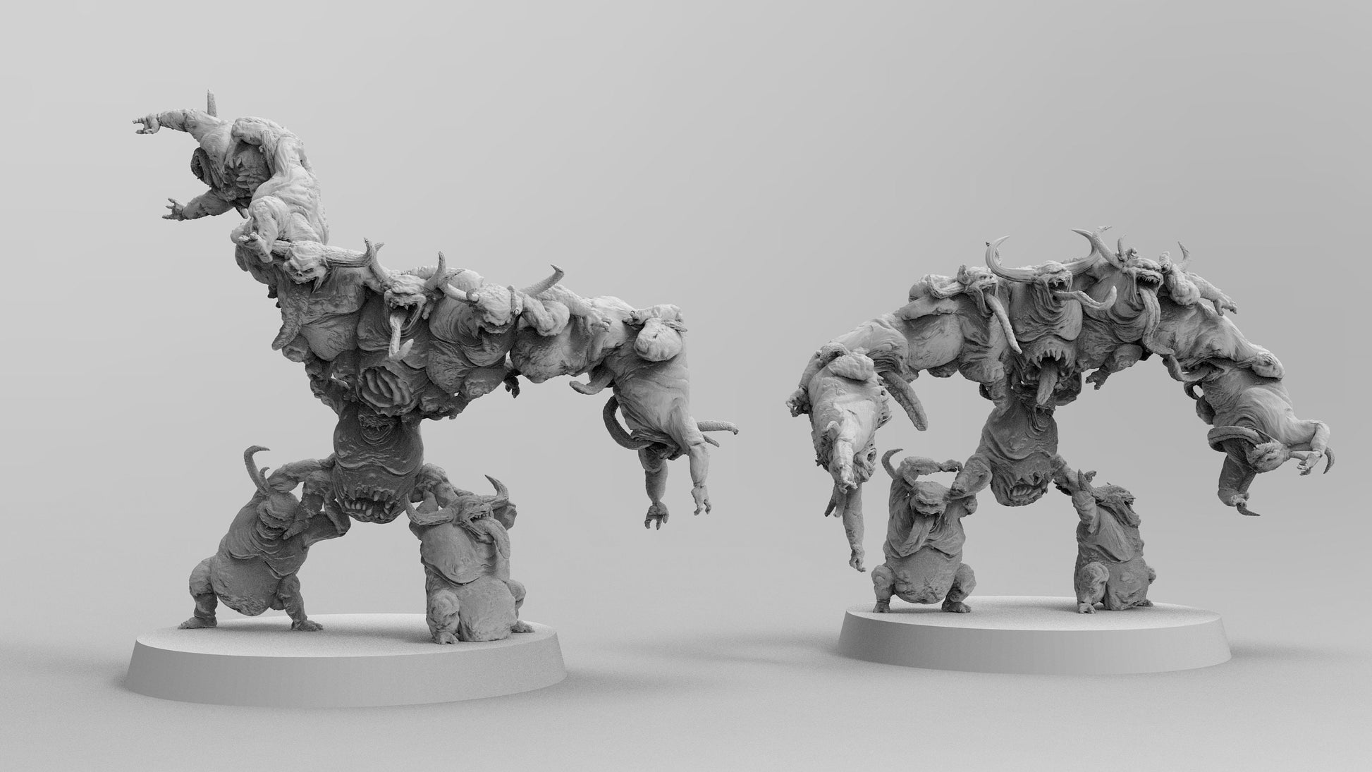 Plagueling Swarms | Many Poses | Legion of Disease | Resin 3D Printed | EmanG | Table Top Gaming