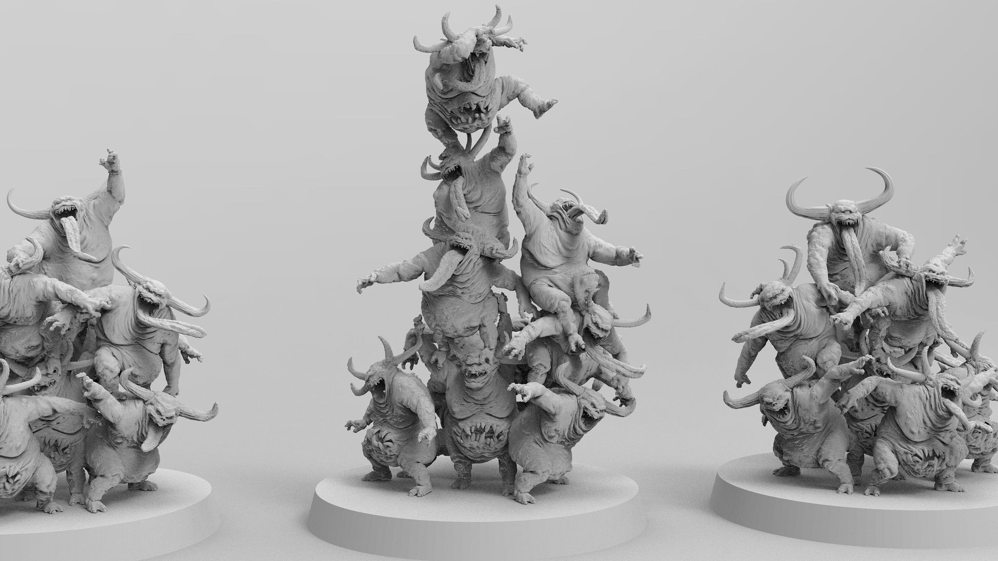 Plagueling Swarms | Many Poses | Legion of Disease | Resin 3D Printed | EmanG | Table Top Gaming