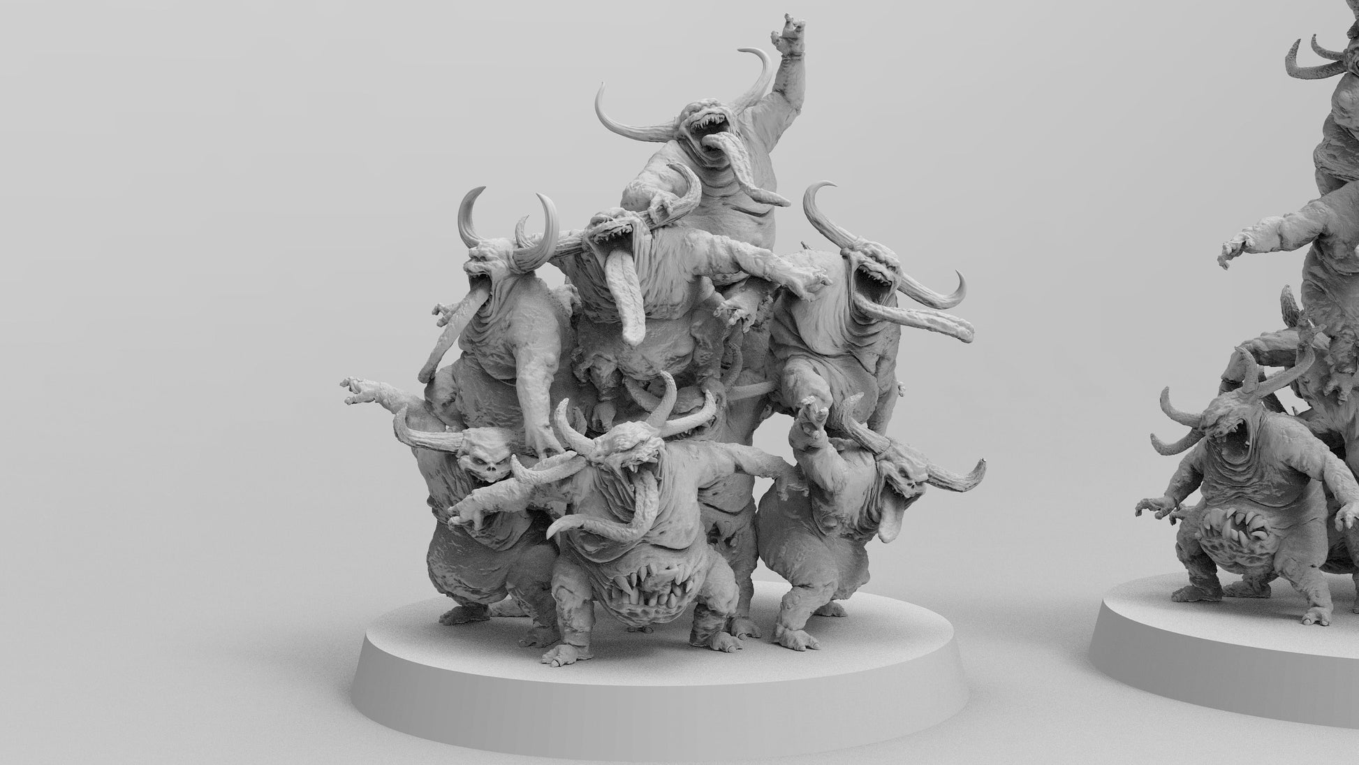 Plagueling Swarms | Many Poses | Legion of Disease | Resin 3D Printed | EmanG | Table Top Gaming