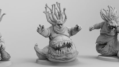 Eldritch Hug Slugs | Many Poses | Flesh Legion | Resin 3D Printed | EmanG | Table Top Gaming