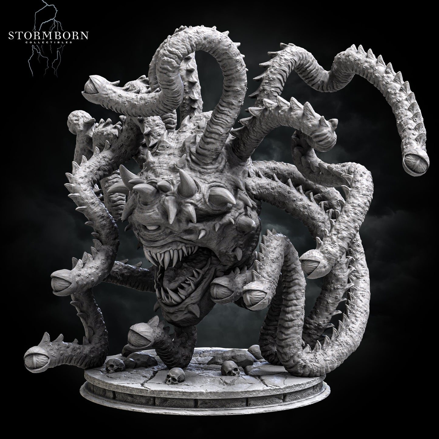 Ralakor, Lord of the Beholders | Large Monster | 32mm or 75mm scale | Resin 3D Printed Miniature | RPG | DND | Stormborn Collectibles
