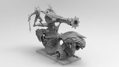 Head-Cannon | Blood Legion | Resin 3D Printed | EmanG | Table Top Gaming