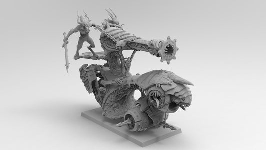 Head-Cannon | Blood Legion | Resin 3D Printed | EmanG | Table Top Gaming