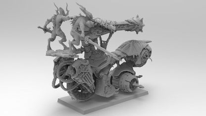 Head-Cannon | Blood Legion | Resin 3D Printed | EmanG | Table Top Gaming