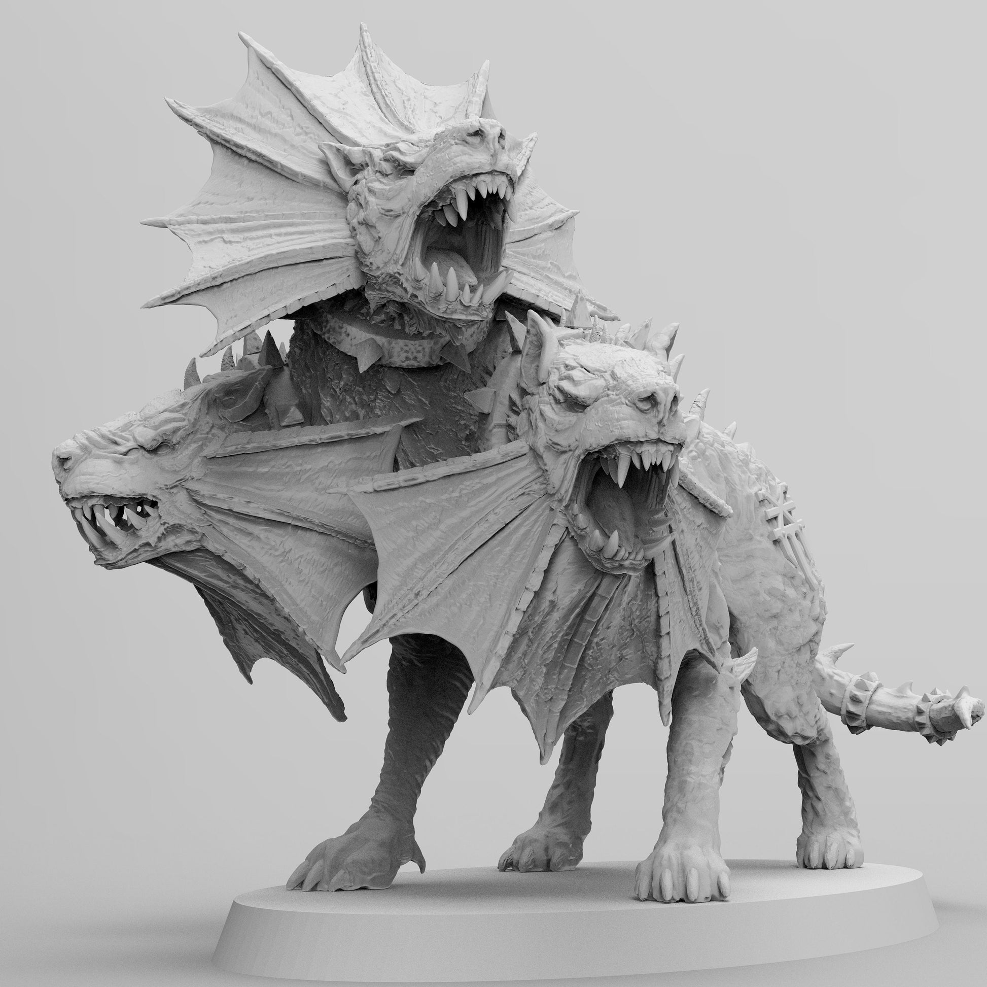 Blood Cerberus | Legion of Blood | Resin 3D Printed | EmanG | Table Top Gaming