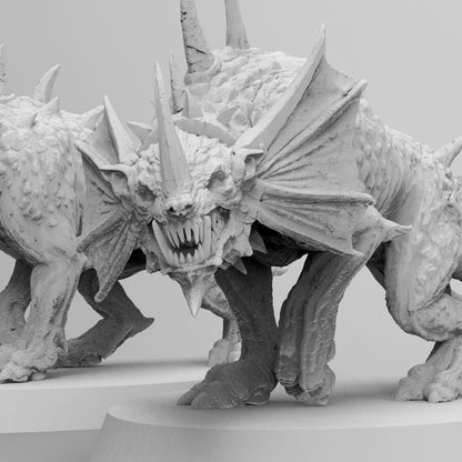 Devil Dogs | Legion of Blood | Resin 3D Printed | EmanG | Table Top Gaming