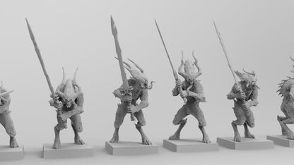 Lesser Blood Demons | Legion of Blood | Resin 3D Printed | EmanG | Table Top Gaming