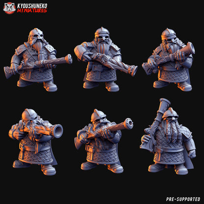 Dwarf Starter Army (35 models!) | Batallion Box | Resin 3D Printed Miniatures Fantasy / WAP | Kyoushuneko |
