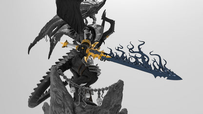 The Darkest Lord | Legion of Blood | Resin 3D Printed | EmanG | Table Top Gaming