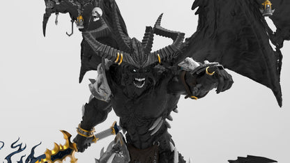 The Darkest Lord | Legion of Blood | Resin 3D Printed | EmanG | Table Top Gaming