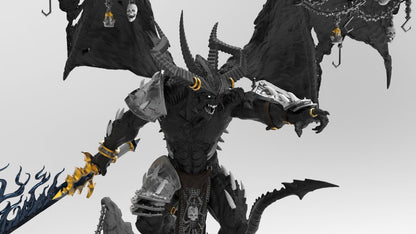 The Darkest Lord | Legion of Blood | Resin 3D Printed | EmanG | Table Top Gaming