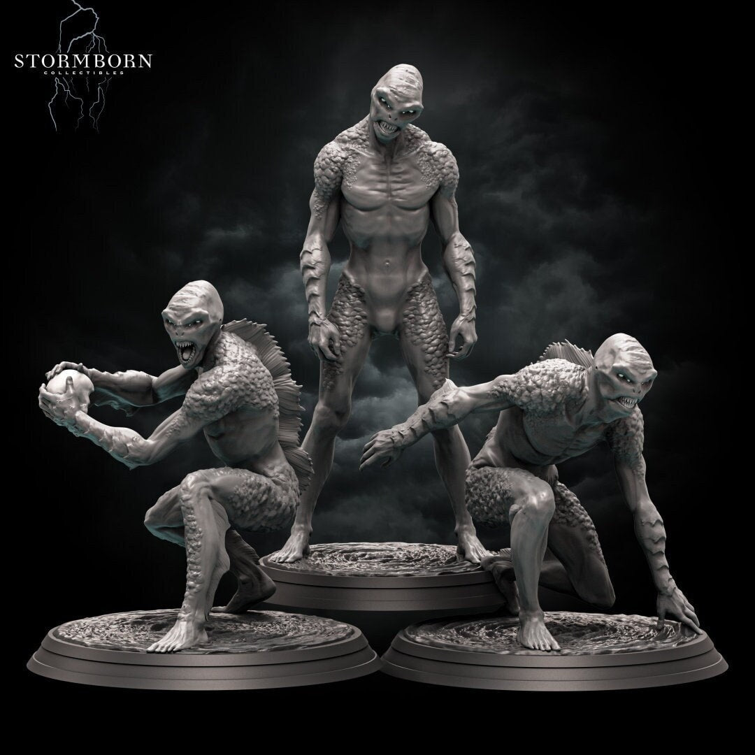 Drowners | The Witcher | 32mm scale | Resin 3D Printed Miniature | RPG | DND | Stormborn Collectibles
