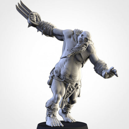 Giant | Northern Ogres | Resin 3D Printed Miniature | Txarli Factory | RPG | D&D