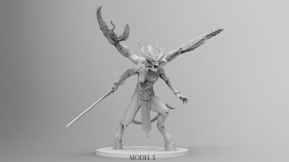 Collectors of Confidentiality (5 Poses) | Legion of Excess | Resin 3D Printed | EmanG | Table Top Gaming