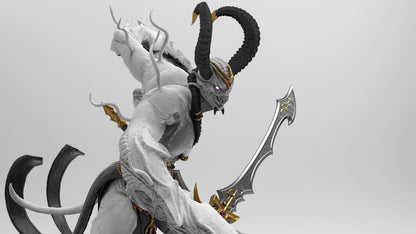 En'kari The Arch-Tempter | Legion of Excess | Resin 3D Printed | EmanG | Table Top Gaming